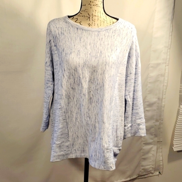 T by Talbots light blue sweater Size XL - Picture 3 of 17